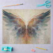 Angel Wings 2 Etheïstisch Abstract impressionisme Tissuepapier (Craft)