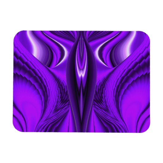 Angel Wings, Abstracte Fantasy Rainbow-Art Magneet (Horizontaal)