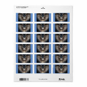 Angel Wings Adreslabel Etiket (Full Sheet)