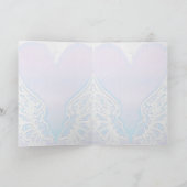 Angel Wings and Heart Graphic Arts Kaart (Binnen)