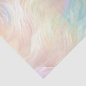 Angel Wings Aqua Blauw Roze Tissuepapier (Detail)