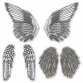 Angel Wings Art clipart Fantasy Sticker (Voorkant)