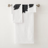 Angel wings bad handdoek (Insitu)