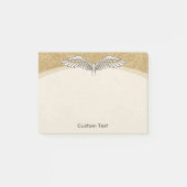 Angel Wings Beige Post-it® Notes (Voorkant)