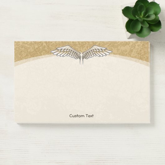Angel Wings Beige Post-it® Notes (Kantoor)