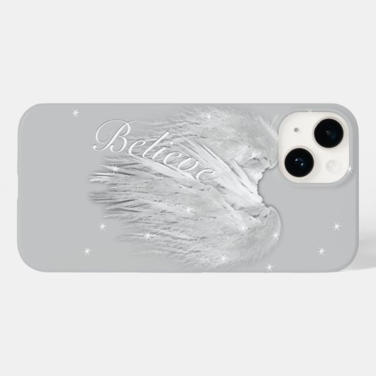 ANGEL WINGS 'Believe' Magic Heart Case-Mate iPhone Case (Achterkant (horizontaal))
