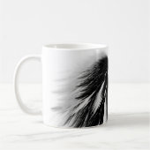 ANGEL WINGS Black Grey Monogram Koffiemok (Links)