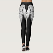 ANGEL WINGS Black Leggings (Achterkant)