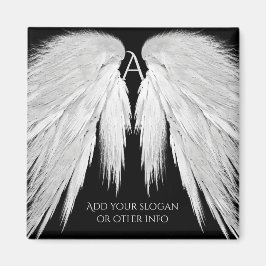 ANGEL WINGS Black Magneet