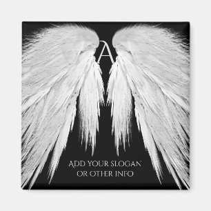 ANGEL WINGS Black Magneet