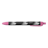 ANGEL WINGS Black Monogram Zwarte Inkt Pen (Bodem)