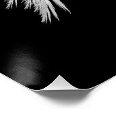 ANGEL WINGS Black Poster (Hoek)