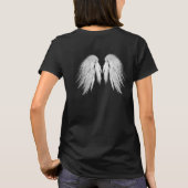 ANGEL WINGS Black T-shirt (Achterkant)