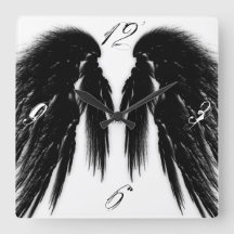 ANGEL WINGS Black White