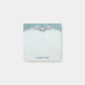 Angel Wings Blue Post-it® Notes (Voorkant)