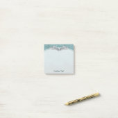 Angel Wings Blue Post-it® Notes (Op bureau)