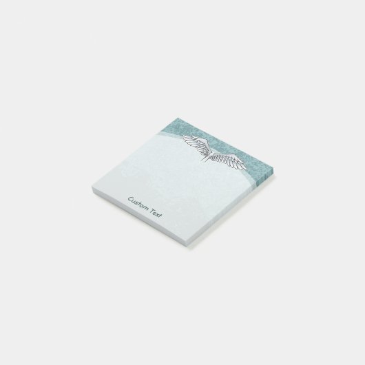 Angel Wings Blue Post-it® Notes (Schuin)