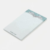 Angel Wings Blue Post-it® Notes (Schuin)