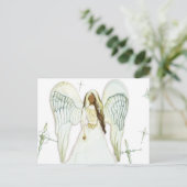 Angel Wings Briefkaart (Staand voorkant)