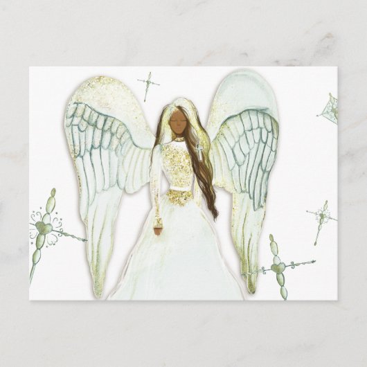 Angel Wings Briefkaart (Voorkant)