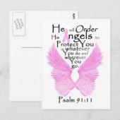 Angel Wings Briefkaart (Voorkant / Achterkant)