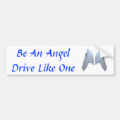Angel Wings Bumpersticker (Voorkant)