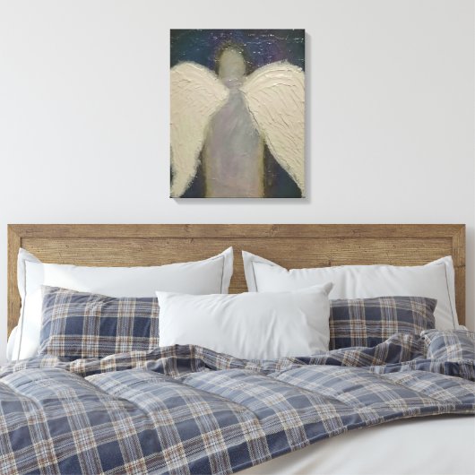Angel Wings Canvas Afdruk (Insitu (Slaapkamer))
