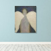 Angel Wings Canvas Afdruk (Insitu (Houten vloer))