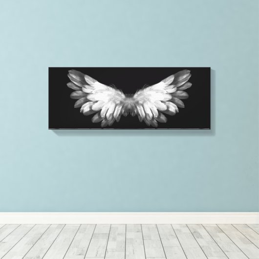 ANGEL WINGS CANVAS AFDRUK (Insitu (Houten vloer))