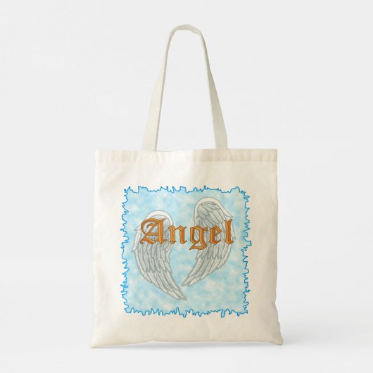 Angel Wings Canvas tas (Achterkant)