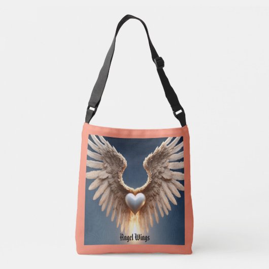 Angel Wings Canvas tas (Achterkant)
