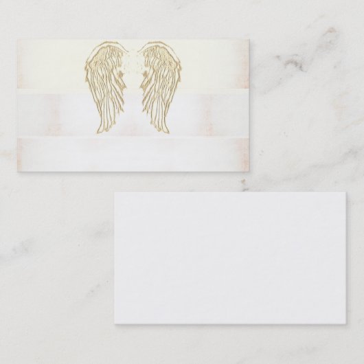 Angel Wings, Christelijk, Spiritueel, Visitekaartj Visitekaartje (Voorkant / Achterkant)