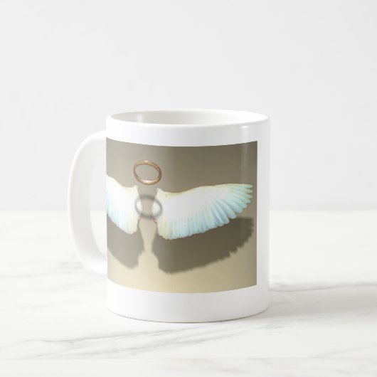 Angel Wings Coffee Cup Koffiemok (Voorkant links)