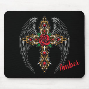 Angel Wings, Cross en Rozen Muismat