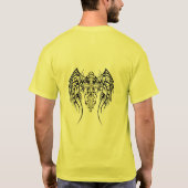 Angel Wings Cross Pattern T-shirt (Achterkant)