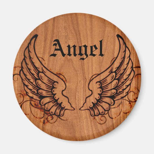 Angel Wings Custom Magneet (Voorkant)