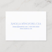 ANGEL WINGS Dreamy Beauty Visitekaartje (Achterkant)