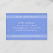 Angel Wings Dreamy Roze Zacht Blauw Visitekaartje (Achterkant)