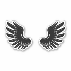 Angel Wings: Een nostalgische vlucht terug in de t Sticker