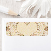 Angel Wings en Heart Etiket (Insitu)