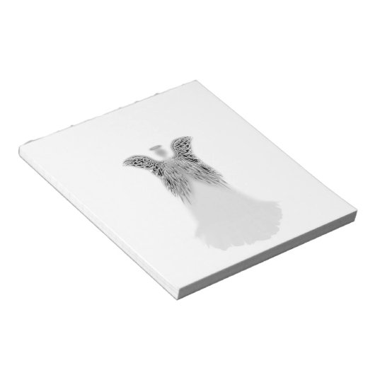 Angel Wings en Light Notitieblok (Schuin)