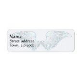 Angel Wings Etiket (Voorkant)