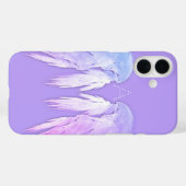 ANGEL WINGS Fairy Paars Monogram Case-Mate iPhone Case (Achterkant (horizontaal))