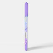 ANGEL WINGS Fairy Paars Monogram Case-Mate iPhone Case (Achterkant / Rechts)