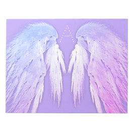 ANGEL WINGS Fairy Paars Monogram Notitieblok
