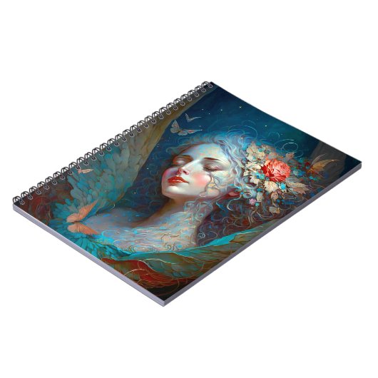 Angel Wings Fantasy Art Notitieboek (Linkerzijde)