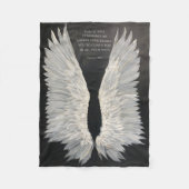 Angel Wings Fleece Blanket (Voorkant)