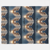 Angel Wings Fleece Deken (Voorkant (Horizontaal))