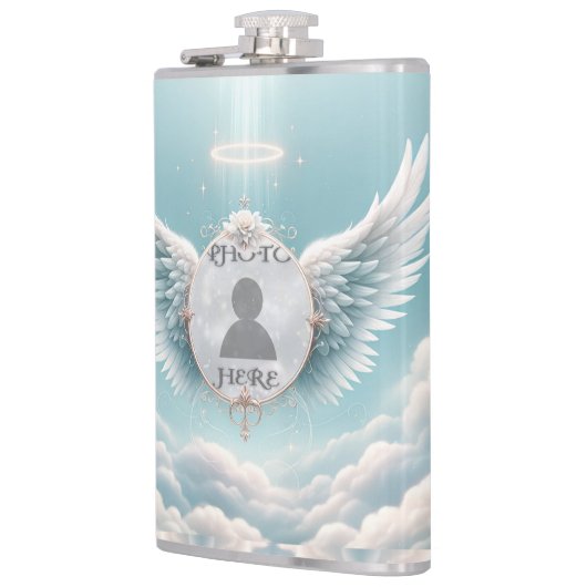 Angel Wings Fotomonument Heupfles (Links)