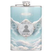 Angel Wings Fotomonument Heupfles (Voorkant)